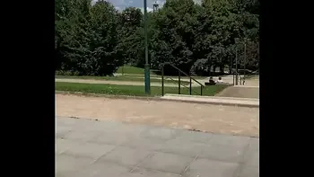 French guy picks up big tits blonde on the streets of Paris