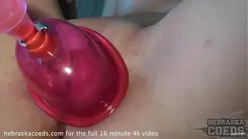 19yo amanda virgin gyno speculum hymen search pussy pump and panty stuffing