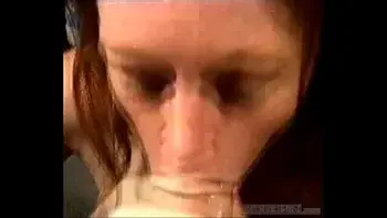 Massive cock blowjob