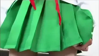 Japanese l. in School Uniform Gets Shaved