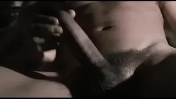 Black man masturbate