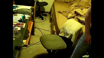 After shower jerkoff.