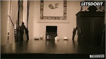 Ukrainian Chick Daphne Klyde Takes It Good On The Backseat Of A Van From German Stud