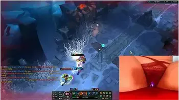 My New Toy Makes Me Cum Multiple Times While Playing League Of Legends #12 Luna With Gamer Girl