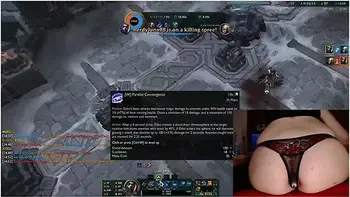 Gamer Girl In Giving The Vibrating Buttplug Another Chance League Of Legends #15 Luna