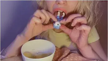 Giantess Vore: You Hide Inside Candybox, You Get Eaten Like Candy! 10+min! Hd