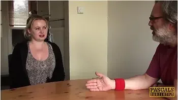 Blonde Uk Sub Amber West Hardcore Fucked