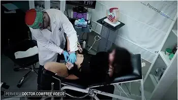 Perverted Doctor Does A Complete Examination On His Girlfriends Friend And Then Cums In Her Pussy