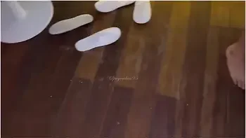 I Want To Make You Cuckold Look At How The Unknown Maintenance Man With The Big Cock Fucks Me