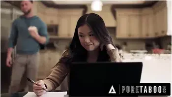 Small Town Girl Lulu Chu Gets Horny While Hearing Roommate Raw & Dirty With Slimthick Vic