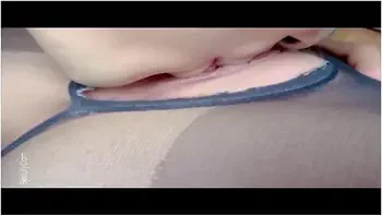 My Slut Aunt Asks For Pussy Licking Service And Only Makes Me Cum On Her Stockings