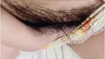 Subjective Video Of Masturbation Wet Pussy Under Fluffy Pubic Hair [personal Shooting]