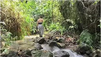 Pinay Outdoor Porn Harvest And Cooking Bamboo Shoots
