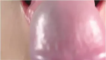 Close Up Blowjob, Playing With My Husbands Hard Cock Head