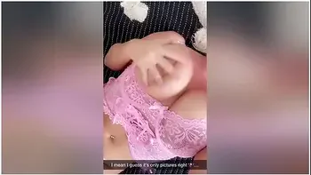 Snap Chat In Horny Stepmom Accidentally Sends Video Of Her Huge Tits To Her Stepson On