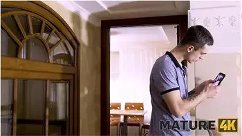 Stepmothers Idea Is To Be Nailed In Mouth And Snatch By Stepson