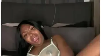 Black Girl Touching Herself Pt.2