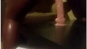 Fuckin, Sucking And Riding My First Dildo;)