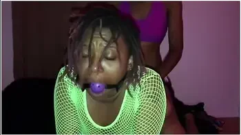 Ebony Lesbians Fucking Bdsm Style