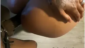 Ass Spanking After Quickie Orgasms