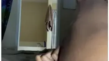 Ebony Babe Oils Up And Plugs Her Butt