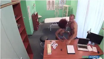 Ebony Queen Jasmine Webb Fucks A Doctor All Over His Surgery