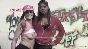 Once Lexi And Her Friend Strip And Their Booties Get Exposed Interracial Group Sex Begins