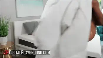 Misty Stone & Her Bf Isiah Spend The Day Playing Cards & Worshipping Each Other