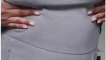 Asian Indian With Perfect Soft Tits Strips Down