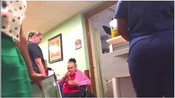 BUBBLE BUTT ON THIS NURSE!!!