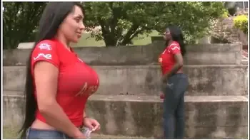 These sexy curvaceous women fuck hard