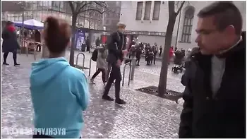 Gypsy Babe Is Having Steamy Sex In A Public Place And