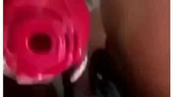 Ebony Milf Strap Play