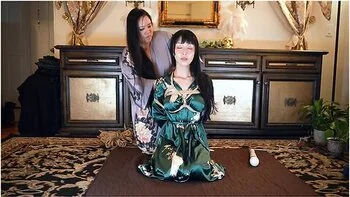 Dominatrix Mara Ties Marica Hase In Shibari Then Exposes Her