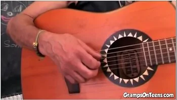 Sucks Old Man Off In Dirty Trio