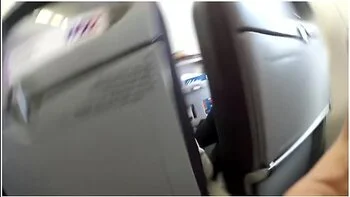 A Flying Orgasm - Rosario Gallardo Masturbating During Flight To Prague