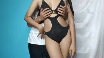 Your_Jasmine First Time Sex in Sexy Dress - Indian Stepsister Deep Throat Blowjob & Doggy Style HD