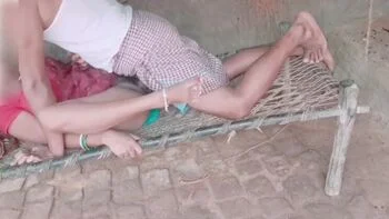 Desi Village Bahu Hardcore Fuck with Trilokinath - Horny Indian Wife Outdoor Sex