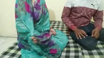 Desi Bhabhi First Time Cheating with Husband's Friend - Rough Hindi Sex and Big Dick Fucking