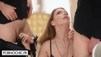 Hot Brunette Threesome with Kristof Cale & Sata Jones - Anal, Big Tits, and Swinging Action