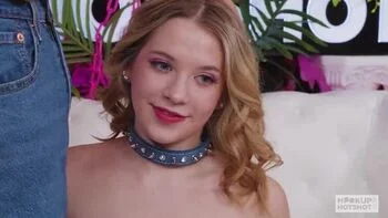 Blonde Teen Becky Summers Rough Fuck with Bryan Gozzling's Big Cock - Deep Throat Blowjob & Facial Cum Swallow