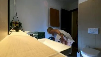 Molly Cute Hot Blonde Cheerleader Flashing Tits and Pussy Under Her Short Skirt