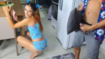 Young Brazilian Teen Redhead Neighbor Visits Me When Lonely - Amateur Doggystyle & Cowgirl Cumshot