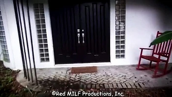 Stepmom Teases Step Son With Big Natural Tits and Stockings