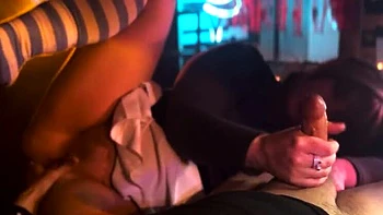 Step Sister Shawna Panofka Gives Kinky Handjob and Dirty Story to Step Brother