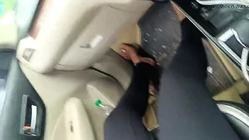 Indian Office Manager Fucks Married Colleague Hard in Car - Rough Sex & Moaning