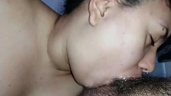 Rei da Safadeza Creampie Blowjob - Cum Hungry Slut Swallows Big Load