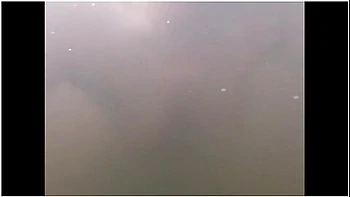 Real & Risky Nude River Swim & Handjob