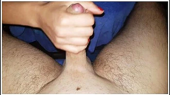 My Friend Jerks Me Off In The Camper Until I Cum