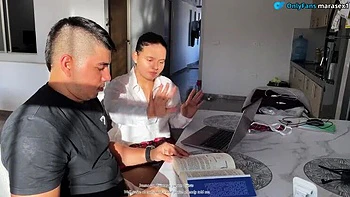 Cheeky Schoolgirl MaRaSexx Fucks Hard in Amateur POV Squirting Latina MILF Sex